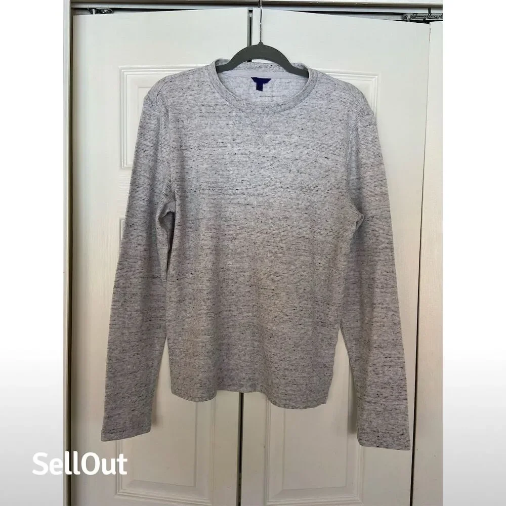 Aeropostale Men's Gray Long Sleeve Pullover Sweater Standard Size M Casual